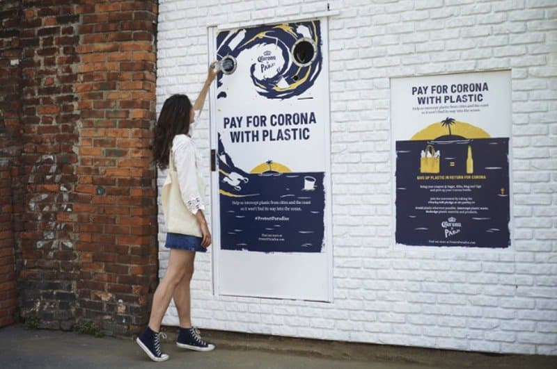 Corona intercambiará botellas de plástico por cervezas, para promover reciclaje