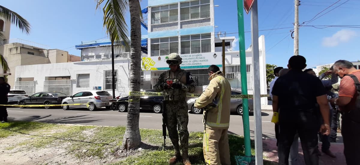 Investiga Fiscalía explosión en preparatoria “Eva Sámano”