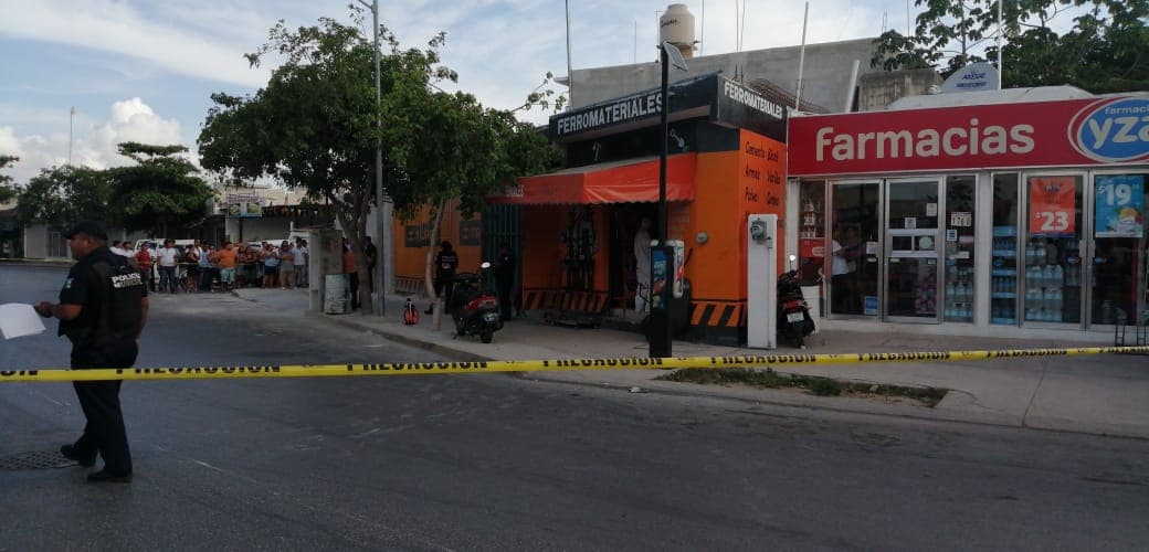 Asesinan a dueño de ferretería en Villas del Sol por negarse a pagar derecho de piso