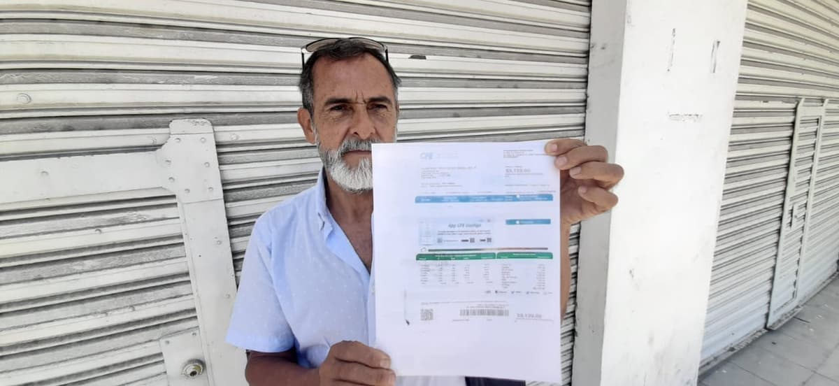 Detecta activista "errores" de CFE que inflan costo en recibos de luz