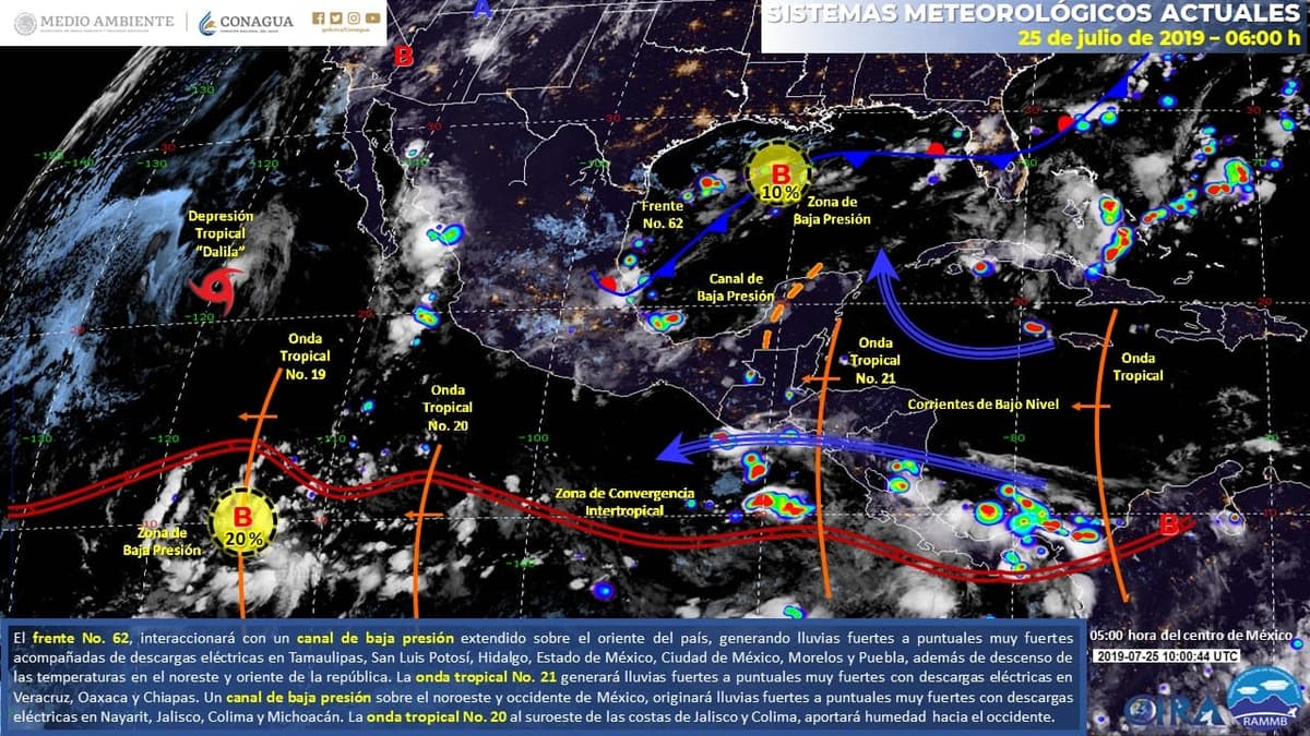 Clima: Onda tropical hará sentir mucho calor en Q. Roo