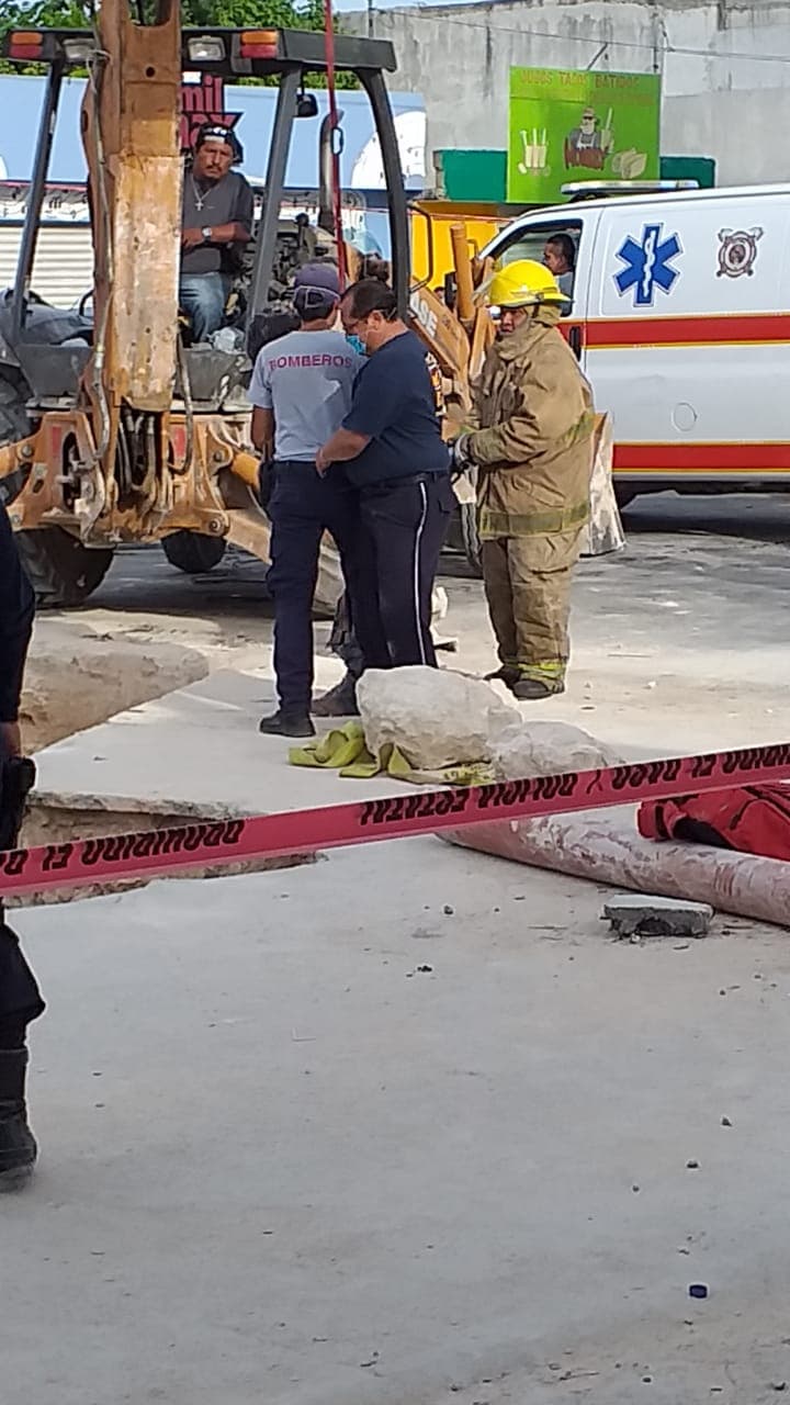 Mueren tres trabajadores en obras de CAPA en Chetumal