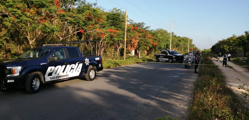 Asesinan a hombre en avenida Lilis de Playa del Carmen