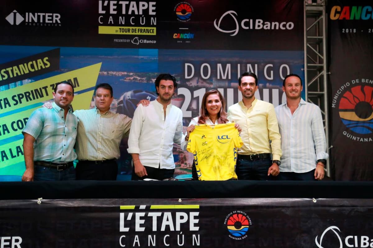 Presenta Contador “L'étape Cancún 2020” del Tour de Francia