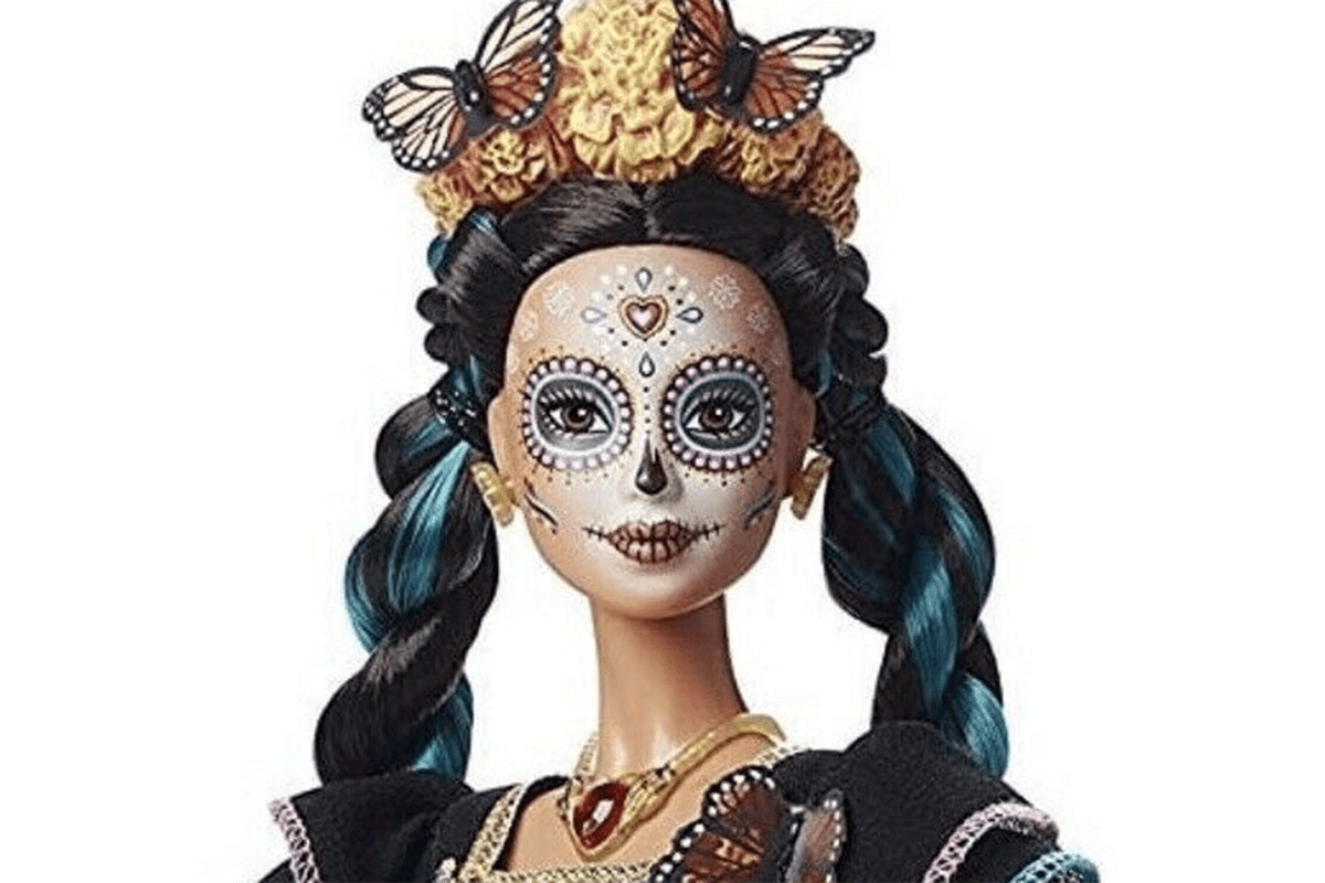 Barbie hace homenaje a México vistiéndose de Catrina