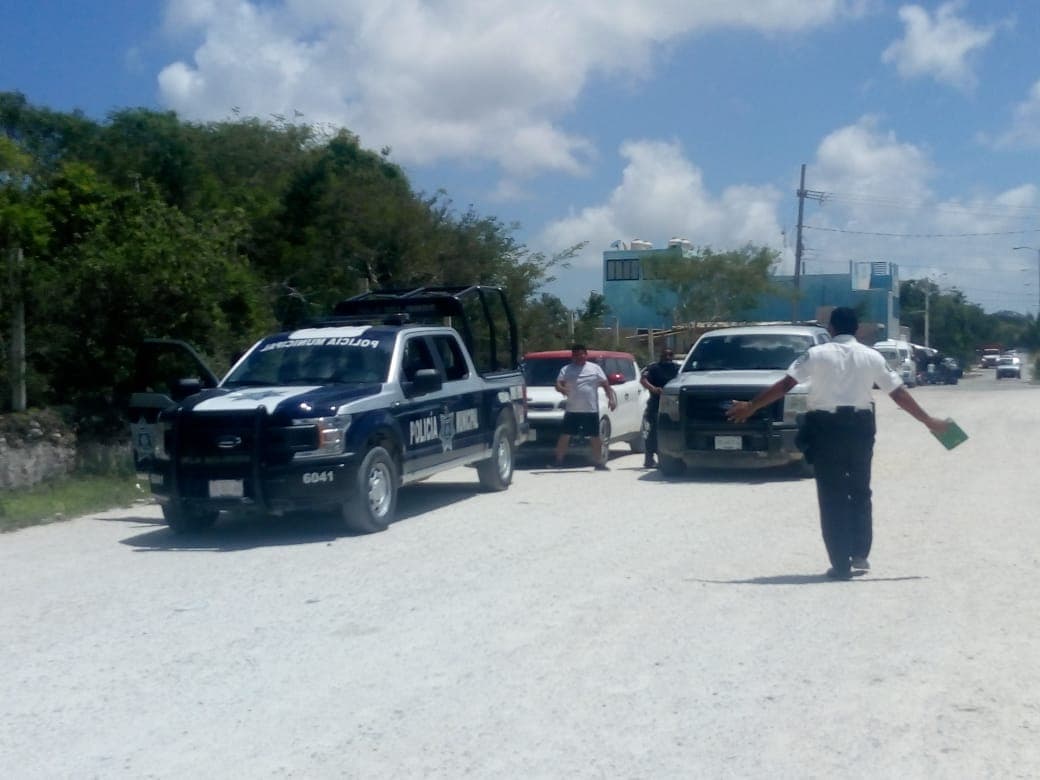 Grupo armado orquesta "levantón" en Rancho Viejo, Cancún
