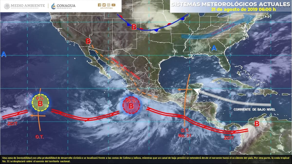 Se forma tormenta “Chantal”, a 3 mil 500 km de Quintana Roo