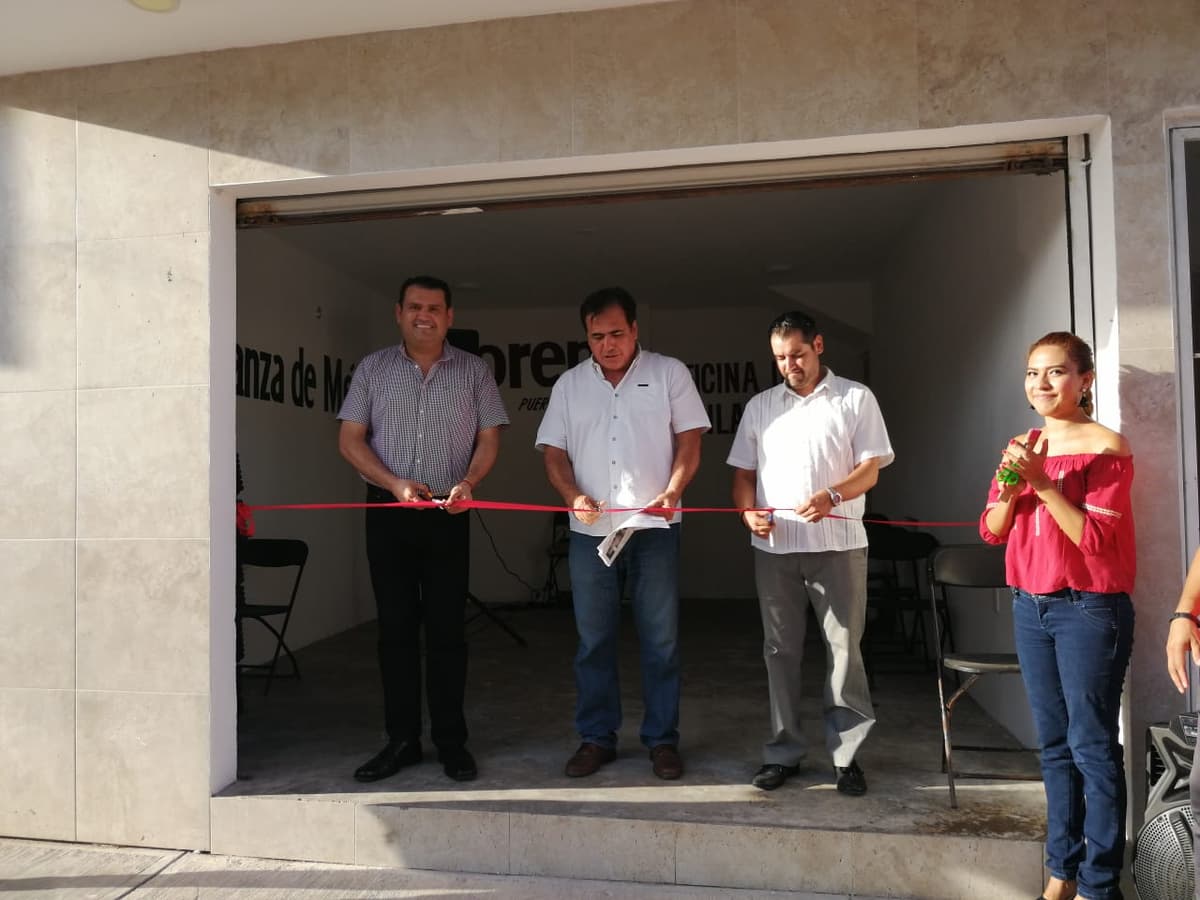 Fortalece Édgar Gasca a Morena en Puerto Morelos con casa de enlace