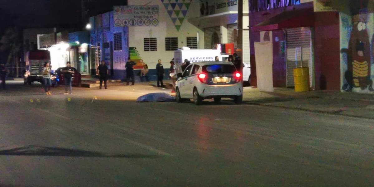 Asesinan a taxista en bar “El Muchacho Alegre”, de la av. 115 en Playa del Carmen