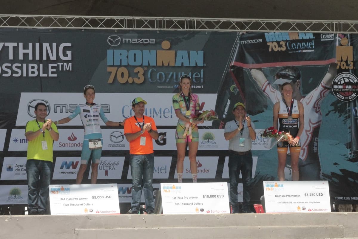 Tiene Ironman 70.3 nuevo campeón en varonil; en femenil hay bicampeona