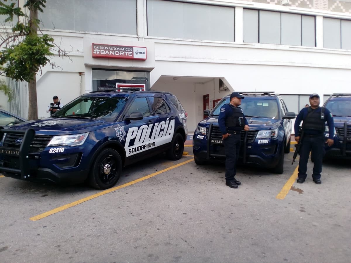 Se cuadruplicó la presencia policiaca en Solidaridad