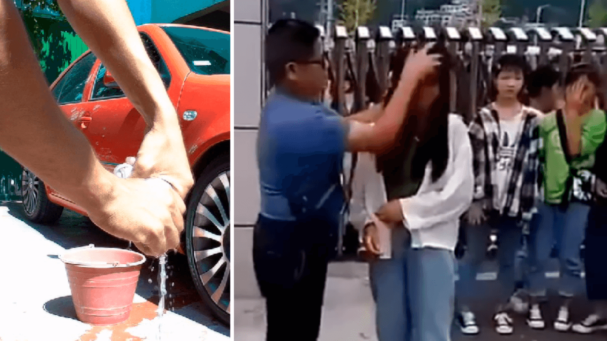 A "trapazos" les quita el maquillaje a sus alumnas