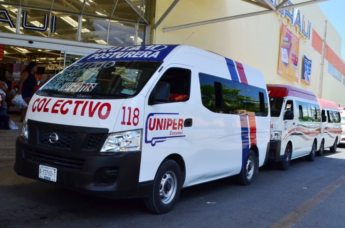 Amenazan choferes de Uniper en Cozumel con paro