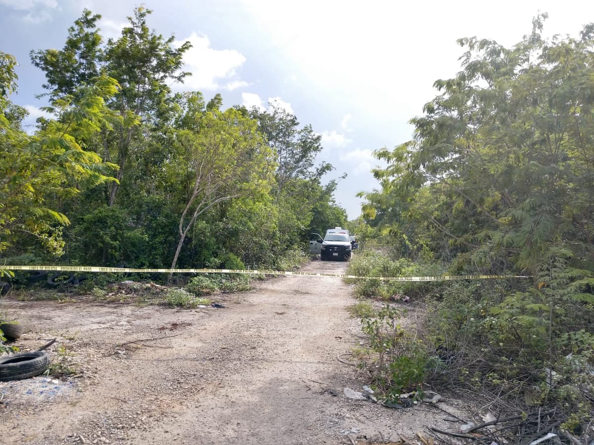 Hallan cuerpo embolsado en Cancún
