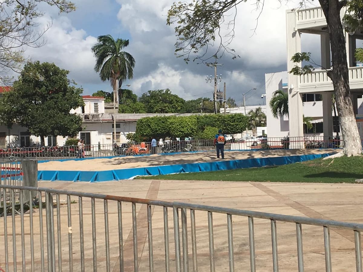 Lista, la primera de cinco canchas para el tour de voleibol playero