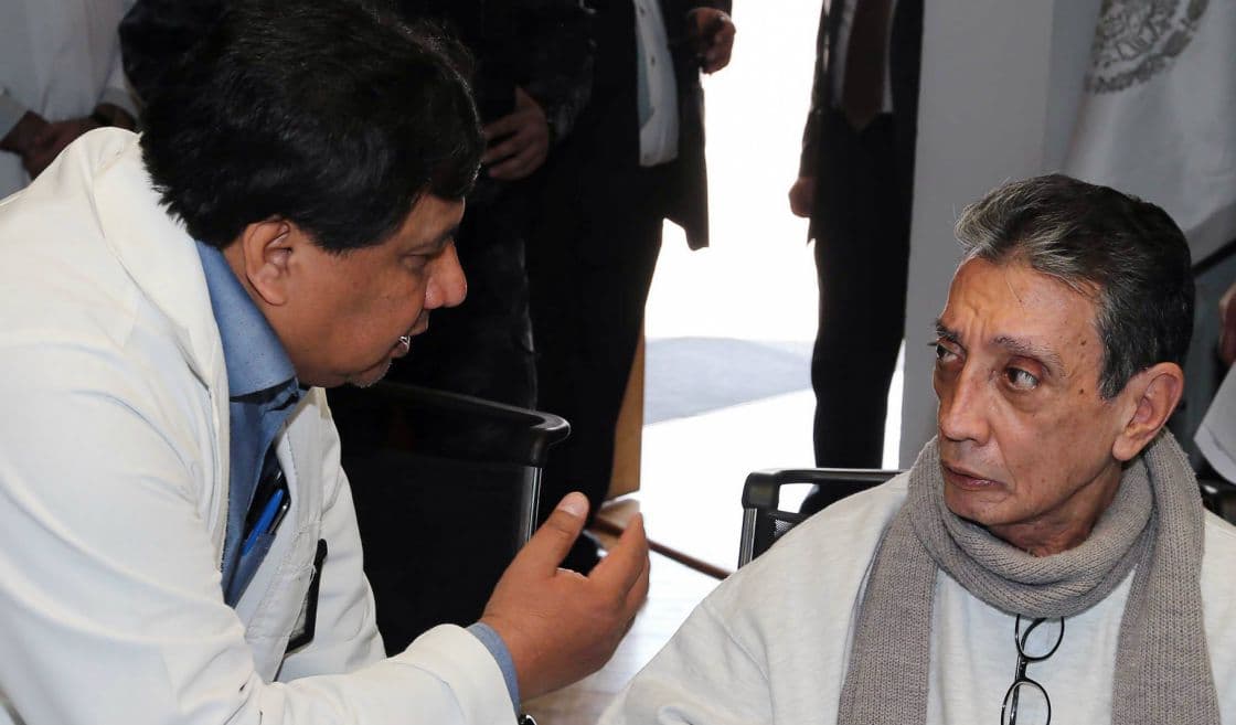 Mario Villanueva, con 47% de capacidad pulmonar