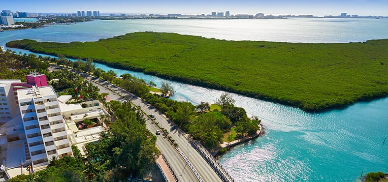 Megaproyecto Grand Island sería un peligro para zona frágil de la Laguna Nichupté