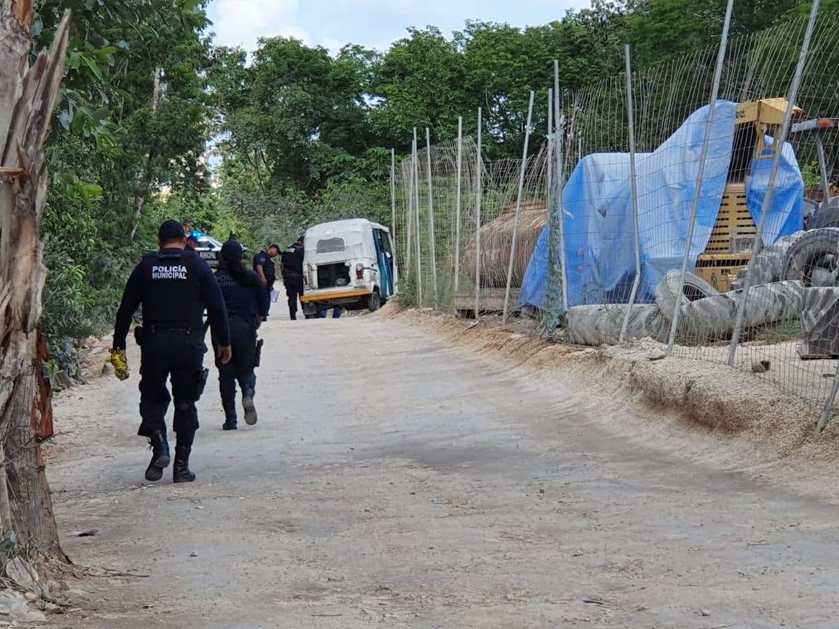 Pasajero de mototaxi recibe dos balazos en Playa del Carmen