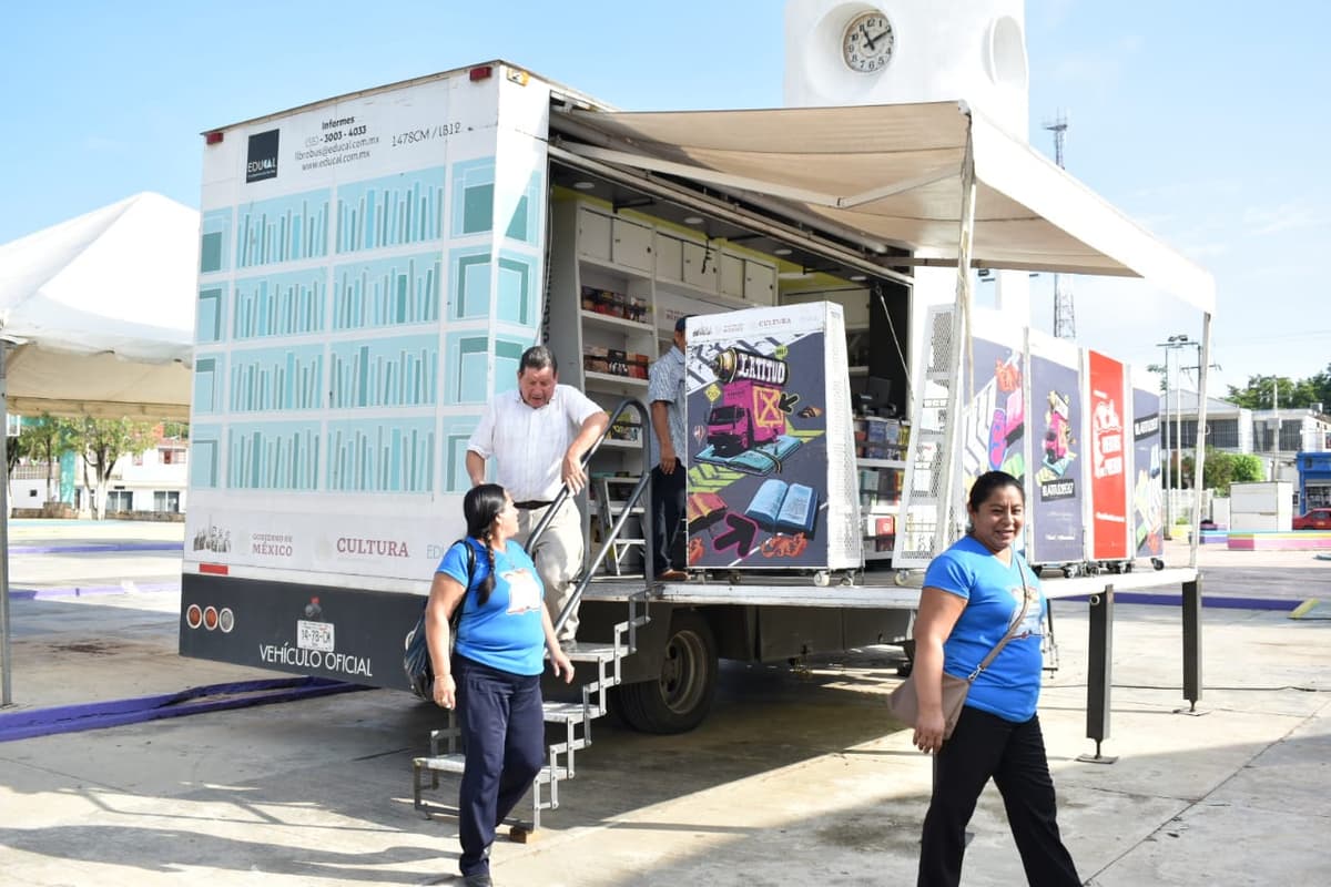 Visita Librobus a José María Morelos; trae libros desde 9 pesos