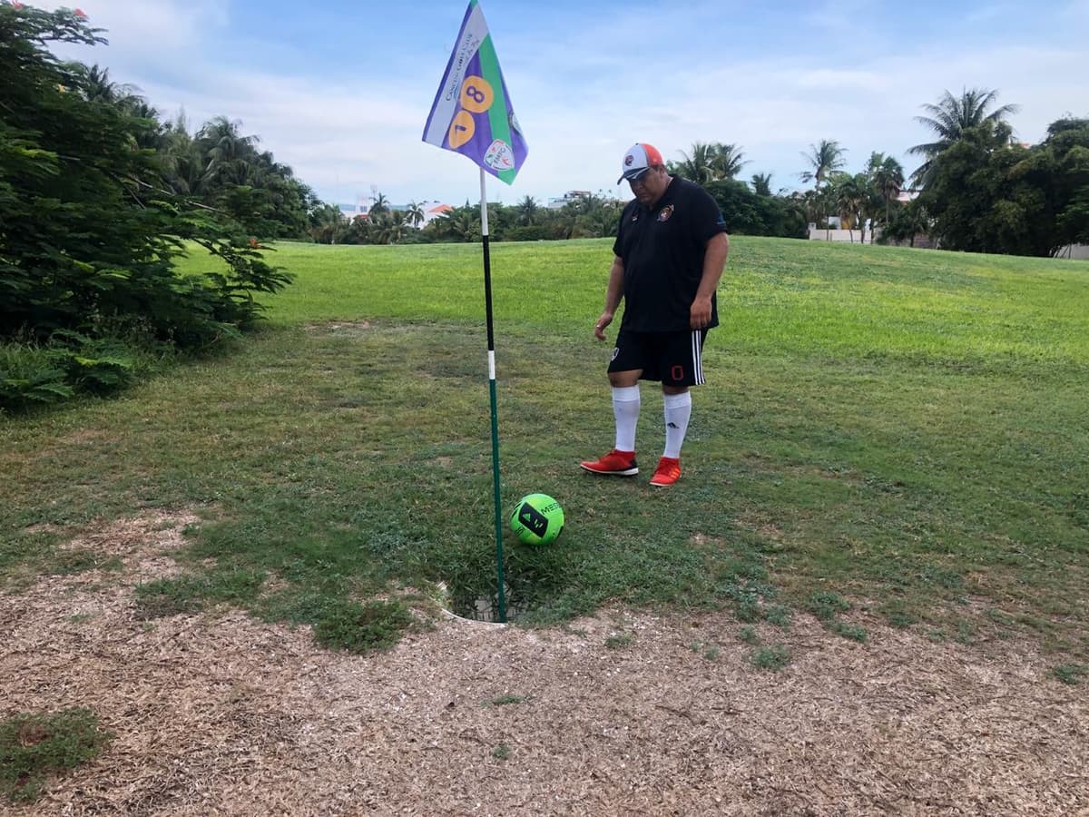 Cancunense participará en el Abierto de Acapulco de Footgolf