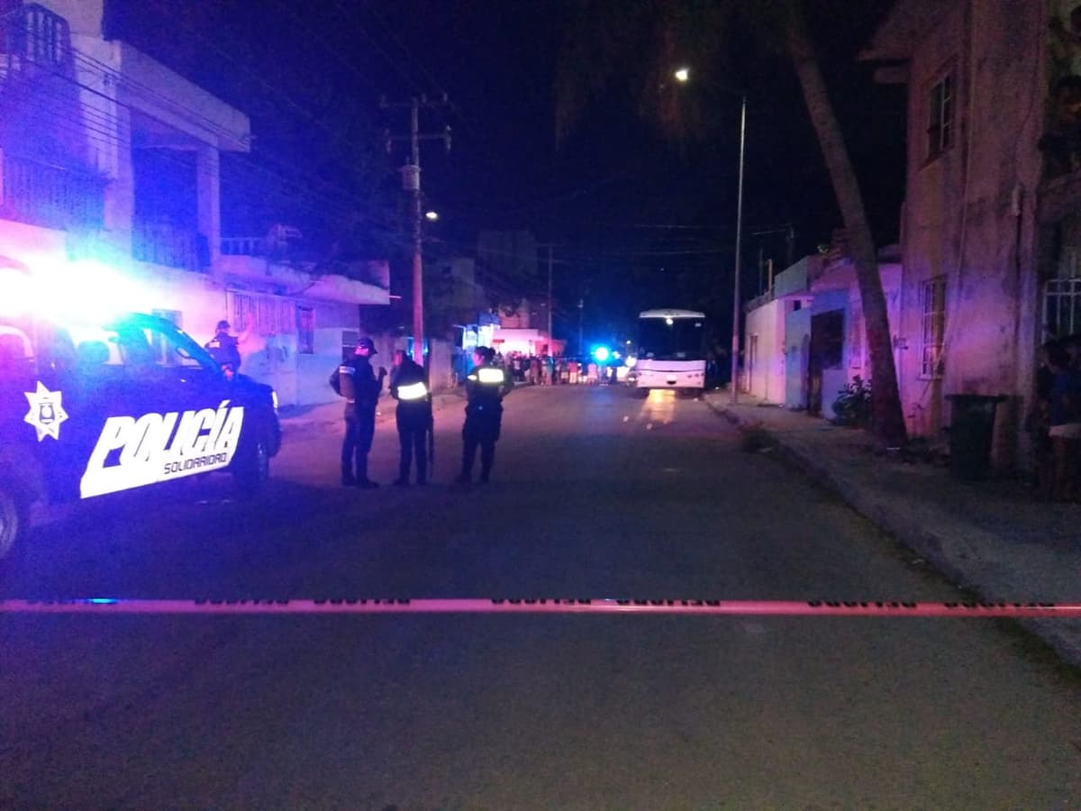 Herido de bala “desaparece” en Playa del Carmen