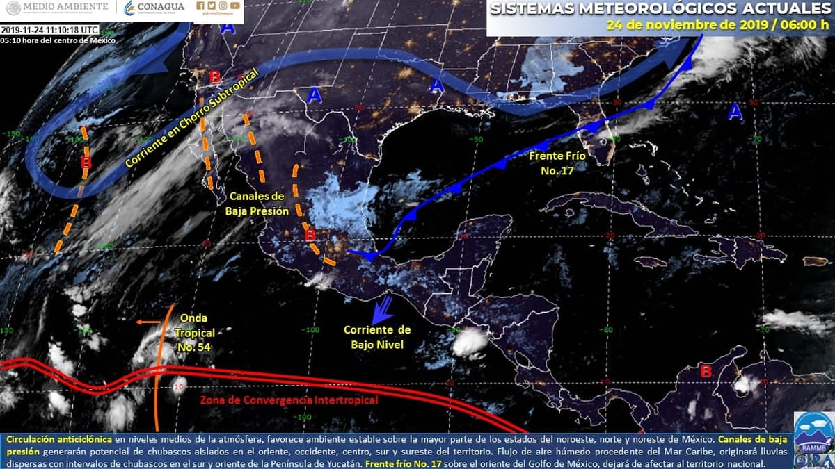 Clima: Calor, nublados y posibles lluvias aisladas para este domingo