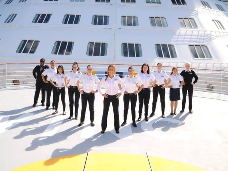 Primer crucero con tripulación 100% femenina zarpará en 2020