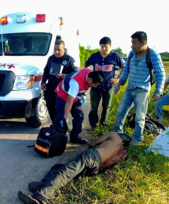 Machetean a hombre y lo abandonan en camino rural de OPB