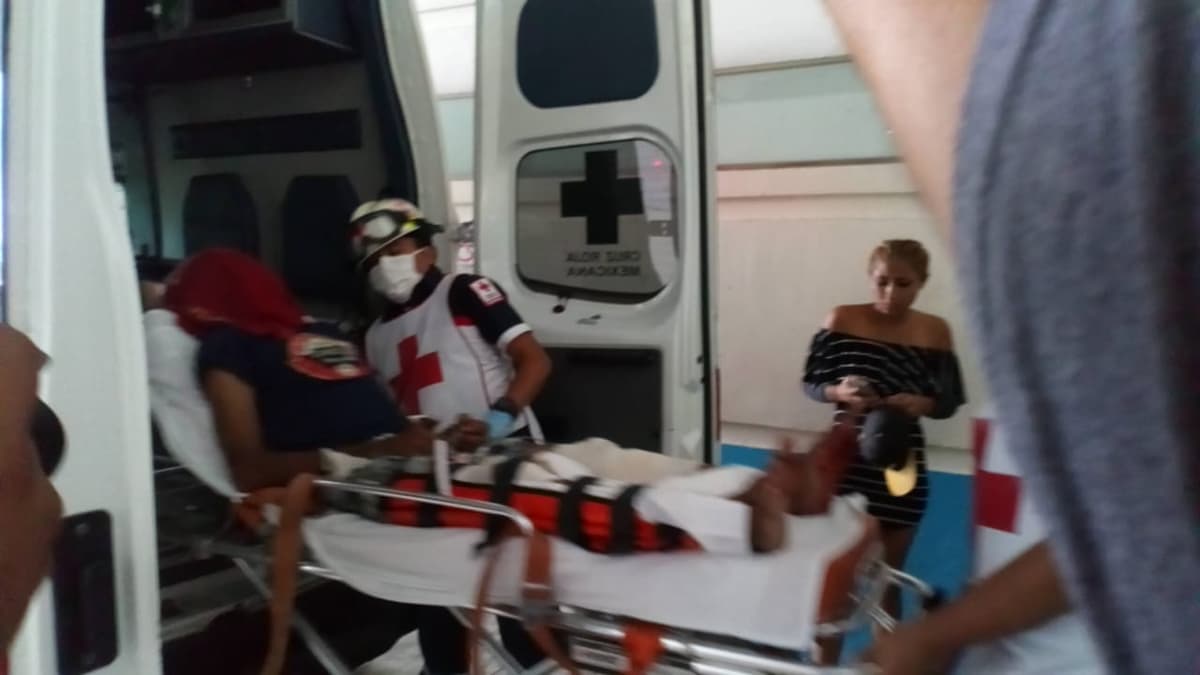 Herido de bala en invasión de Cancún