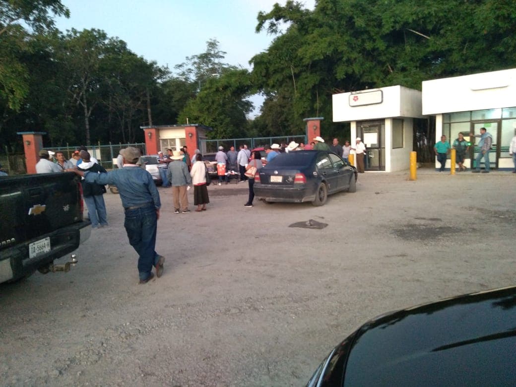 Bloquean por cuarta vez el acceso al ingenio San Rafael de Pucté en Chetumal