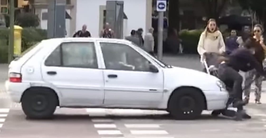 Mujer es atropellada luego de dar una plática sobre prevención de accidentes