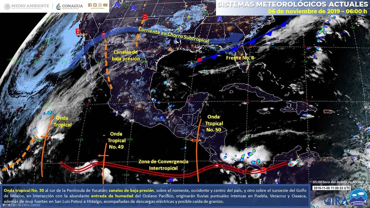 Clima: Habrá lluvias aisladas a lo largo del día