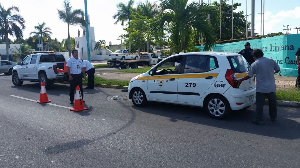 Alertan sobre robos exprés a de taxis de Chetumal