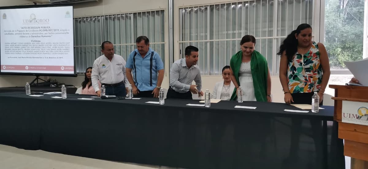 Se vuelven "moda" las disculpas públicas en Q. Roo; toca turno a Uimqroo por 18 víctimas de acoso