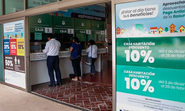 Logra Cancún recaudar 35 mdp por predial en una semana