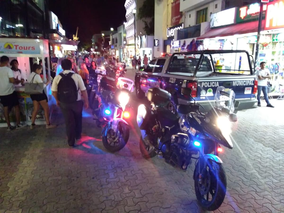 Movilización en la Quinta, por lesionado en la zona centro