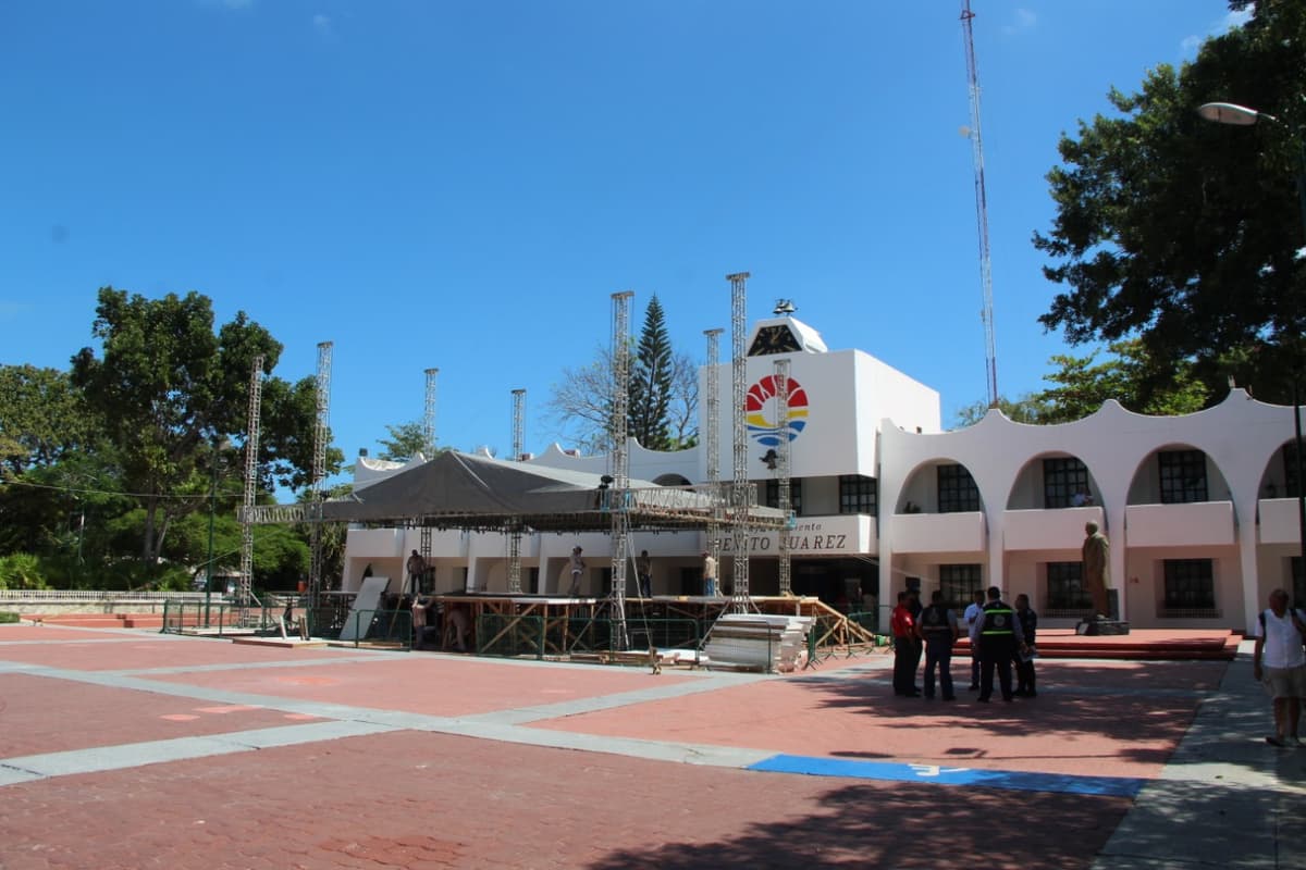 Renovarán la Plaza de la Reforma, por aniversario de Cancún