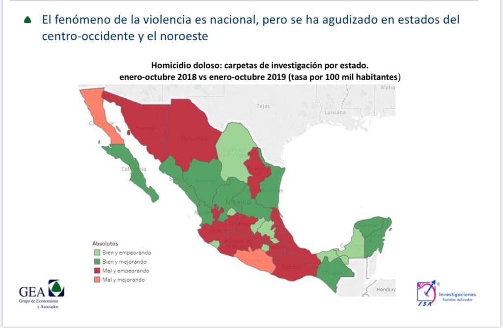 Quintana Roo, bien y mejorando en seguridad: GEA-ISA