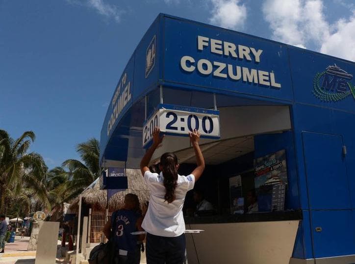 Alistan protesta contra alza en ferries en Cozumel