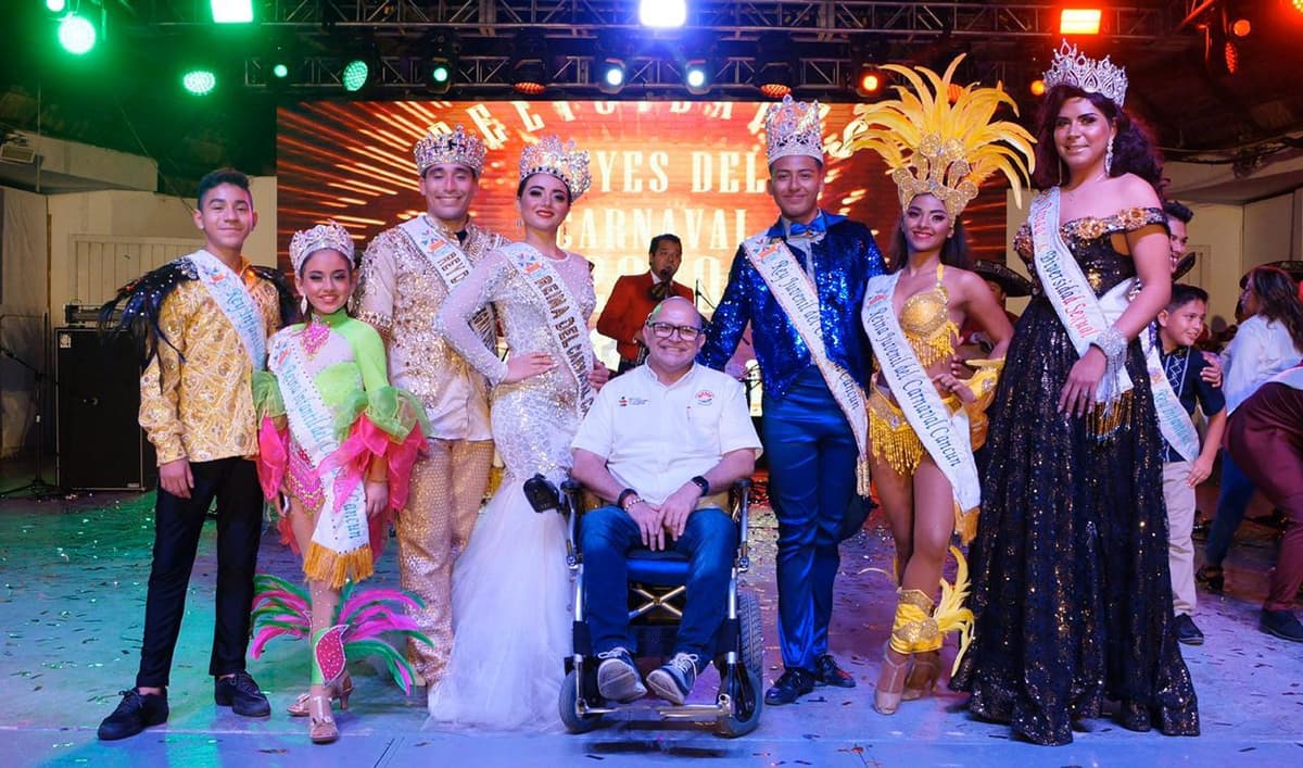 ¡Ellos son los Reyes del Carnaval Cancún 2020!