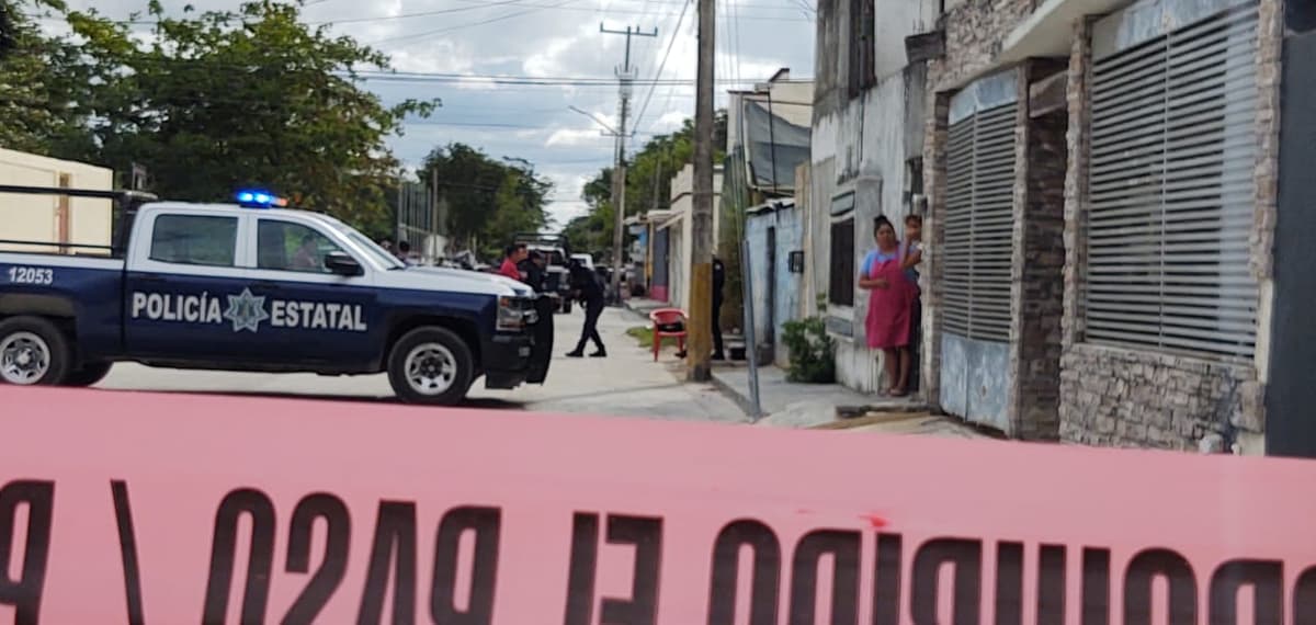 Balazos en casa de cita en Cancún, cerca del colegio Boston