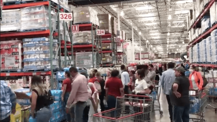 Comienzan las compras de pánico en México por coronavirus