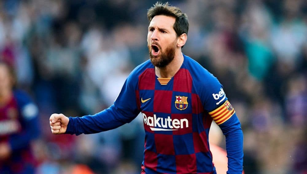 'Póker' de Lionel Messi en goleada de 5-0 del Barcelona al Eibar