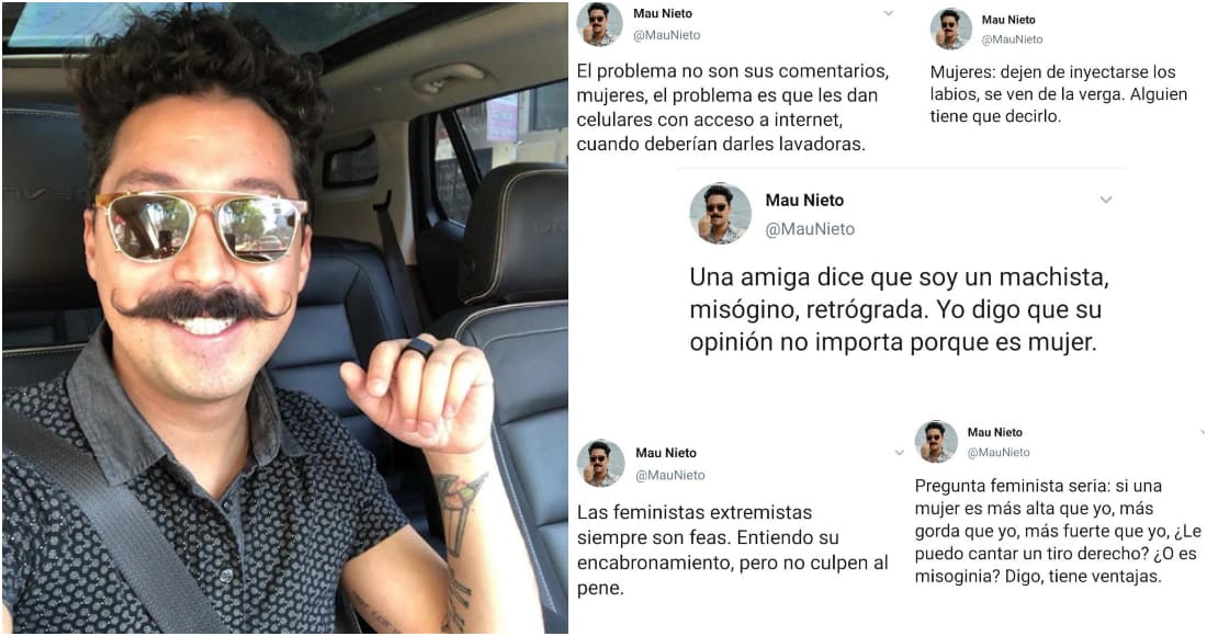 Atacan al comediante Mau Nieto por chistes machistas