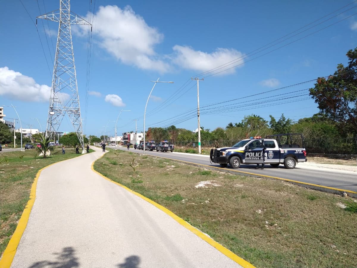 Hieren de bala a persona en la avenida Huayacán de Cancún