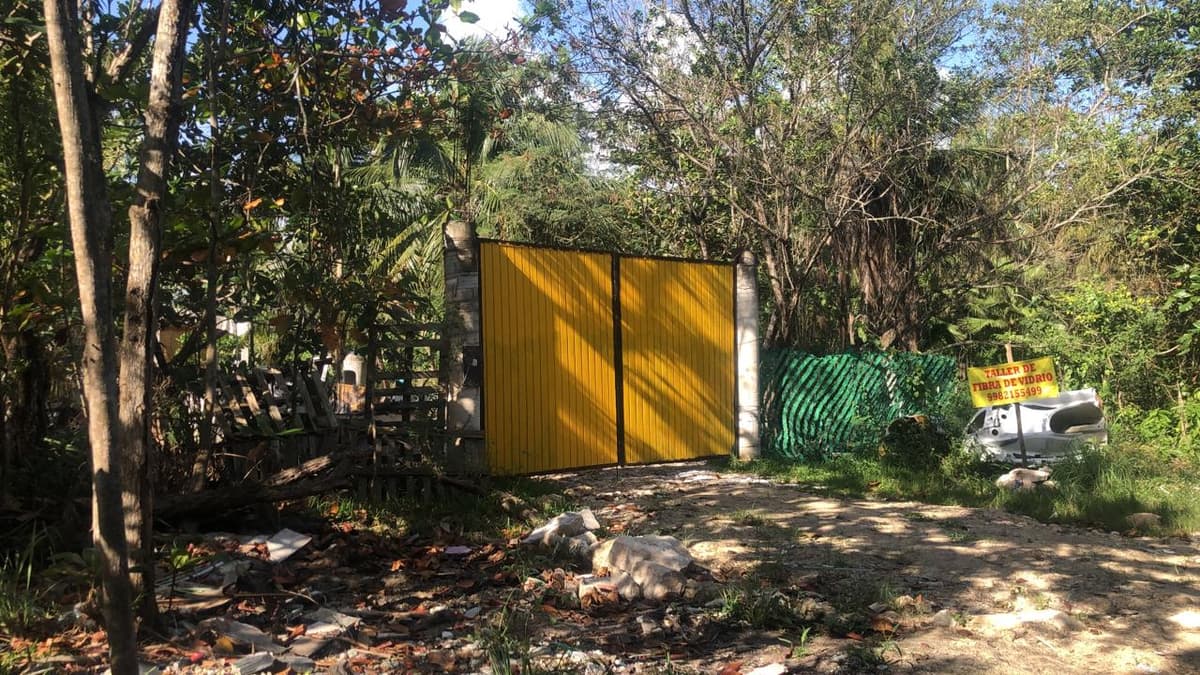 Quitan negocios en camino a Laguna Chacmuchuc