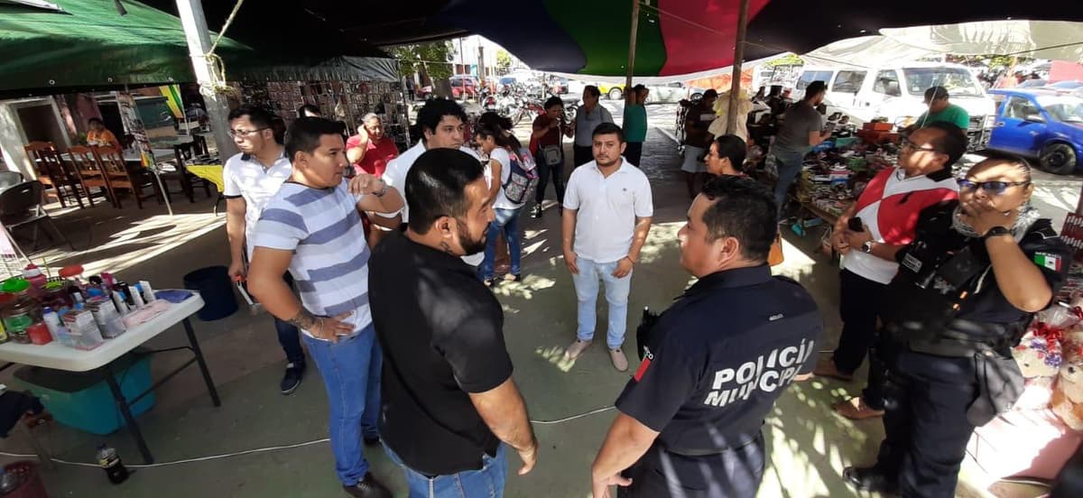 Se rebelan locatarios del mercado Ignacio Manuel Altamirano en Chetumal