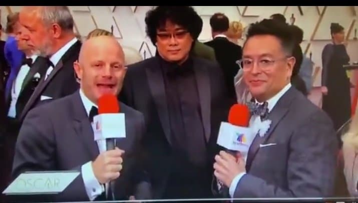 Facundo le hace broma a Bong Joon Ho y lo "linchan" en redes sociales