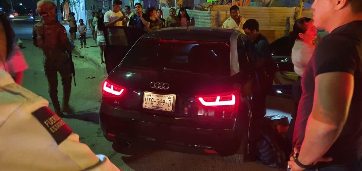 Choque con lesionados en la Colonia Proterritorio