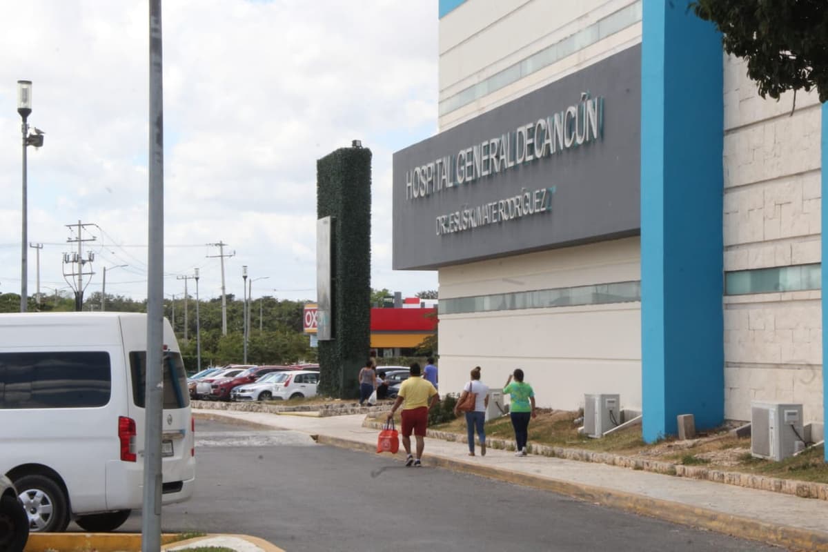 Hospital General de Cancún opera normalmente